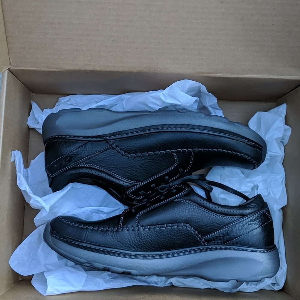 Men's Black Leather Shoes